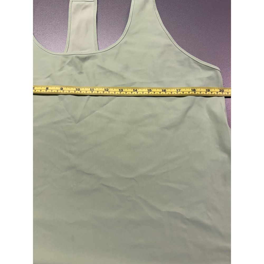 Lululemon‎ Essential Tank Top Mint Green Racerback Yoga Athletic Shirt Size 10 - Picture 4 of 7